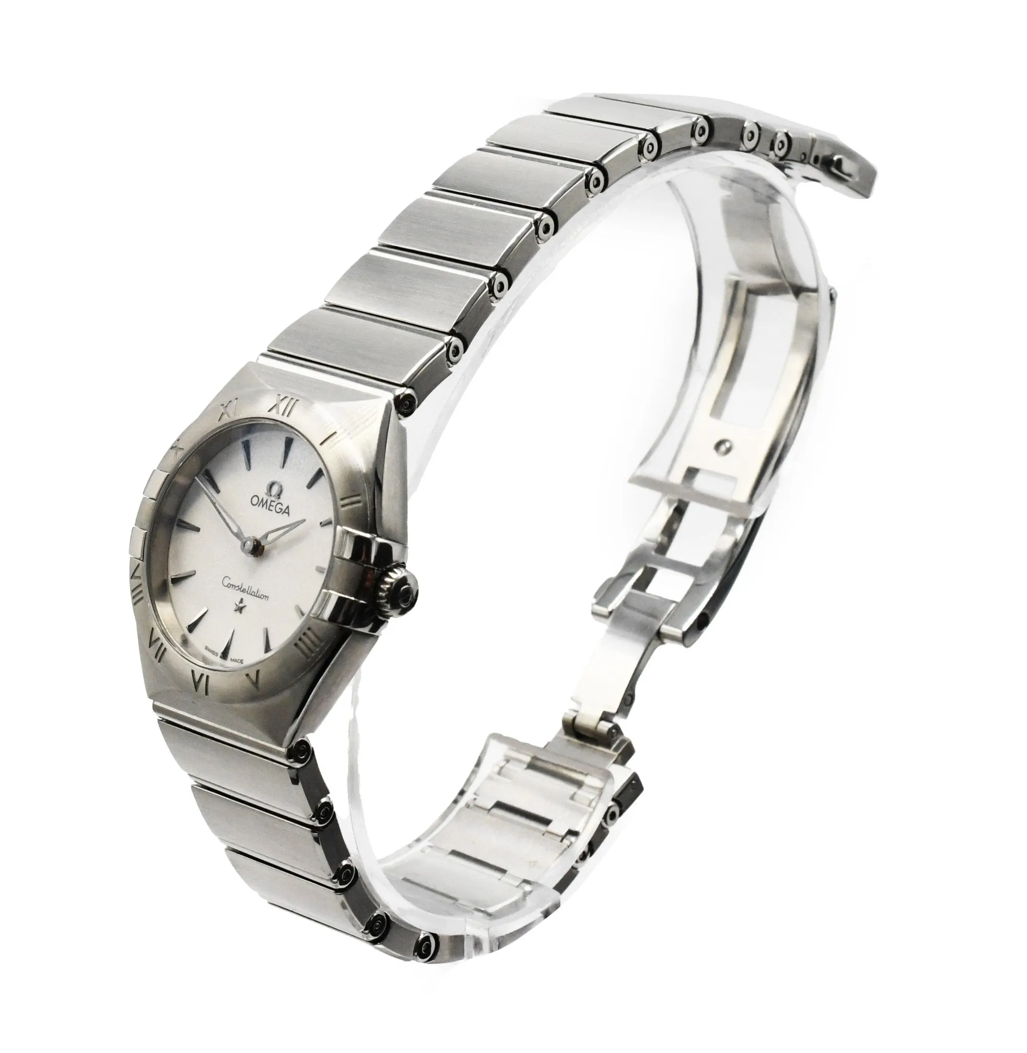 Steel 28mm Omega Constellation Quartz Watch - Ref: 13110286002001