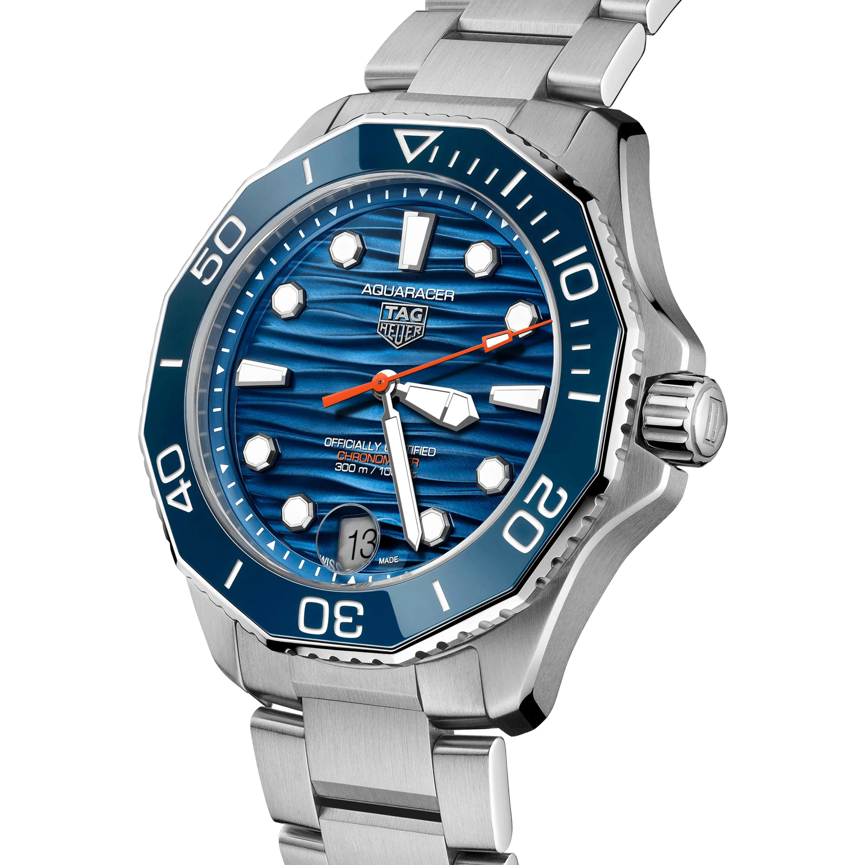 Tag Heuer Aquaracer Professional 300 Men's Blue Watch WBP5111.BA0013