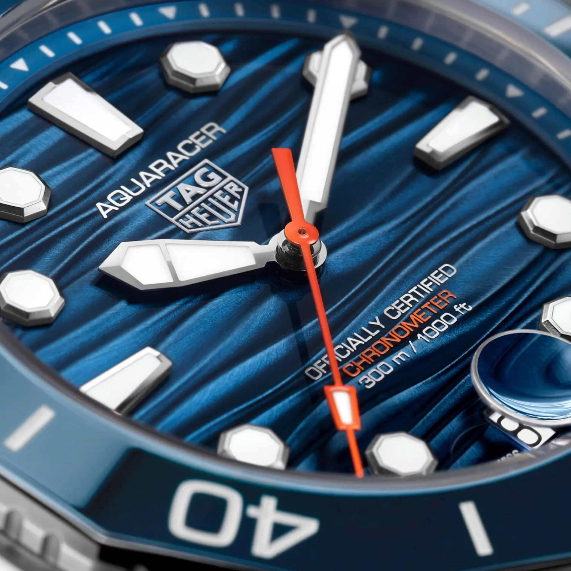 Tag Heuer Aquaracer Professional 300 Men's Blue Watch WBP5111.BA0013