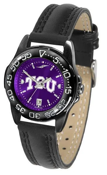 Texas Christian Horned Frogs Ladies Fantom Bandit AnoChrome Watch