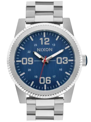 The Corporal Stainless Steel Silver/Indigo Watch