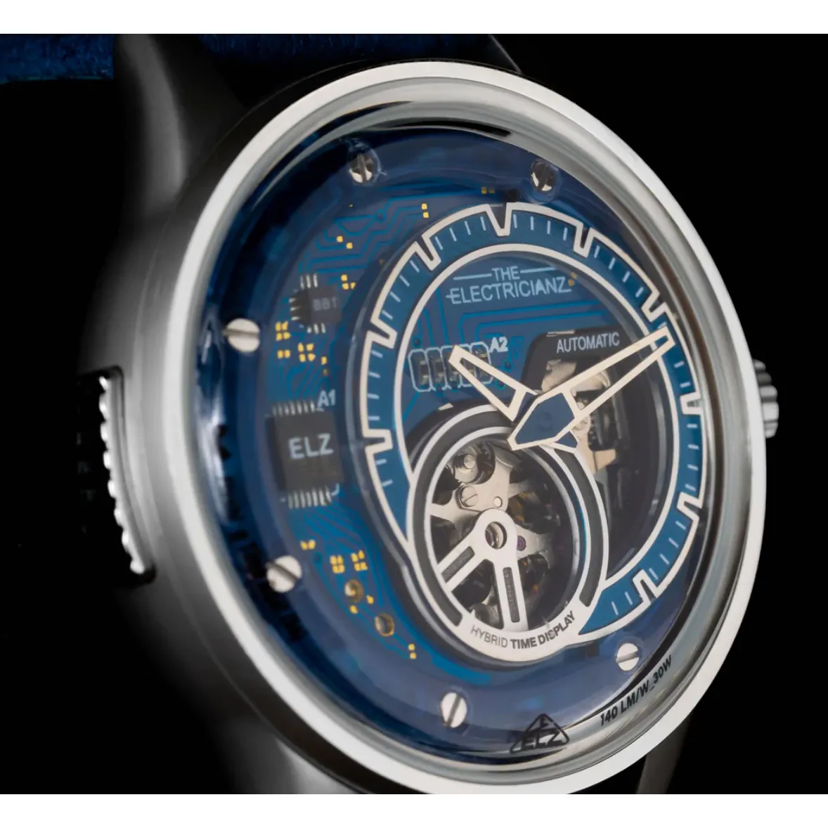 The ELECTRICIANZ Hybrid Automatic E-Blue