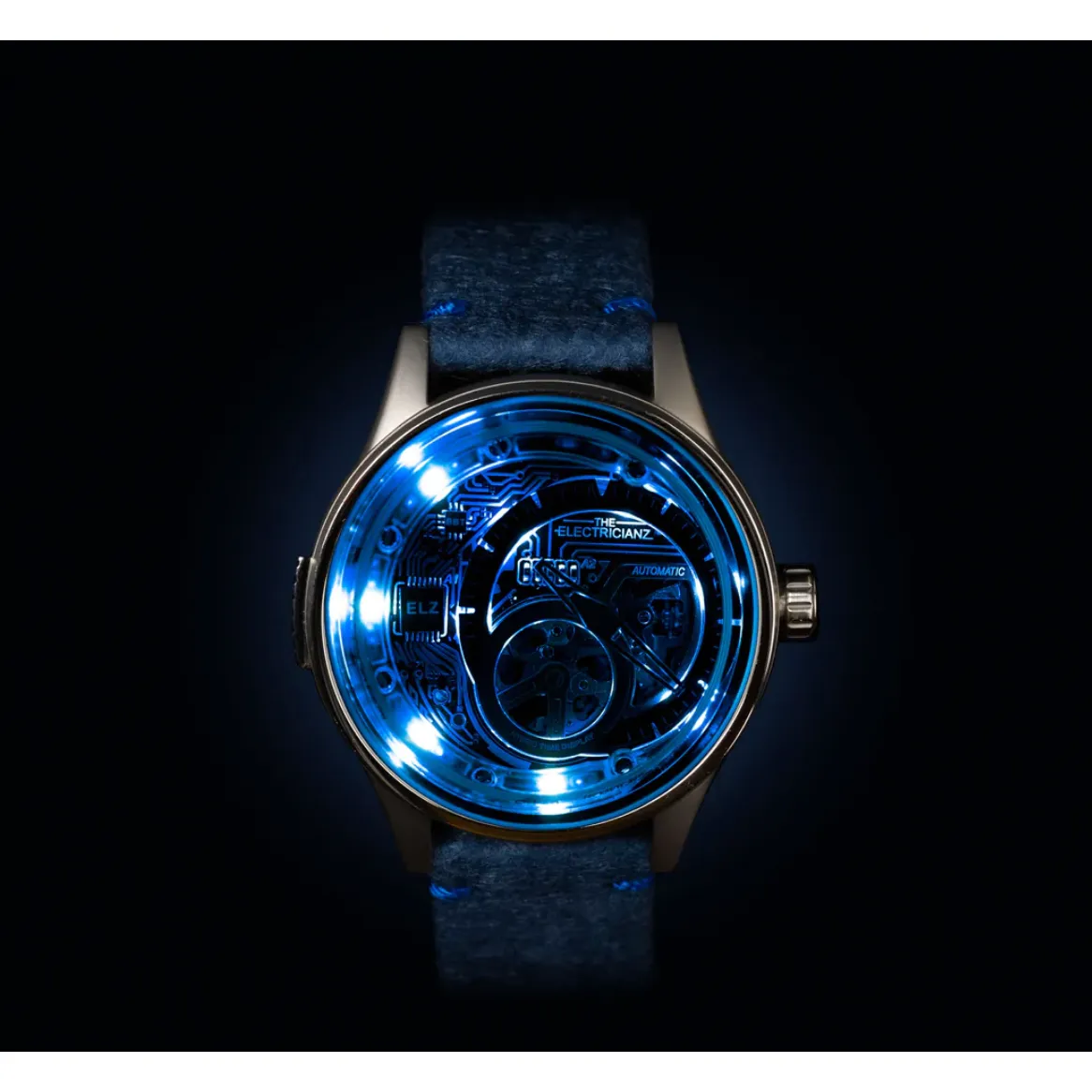 The ELECTRICIANZ Hybrid Automatic E-Blue