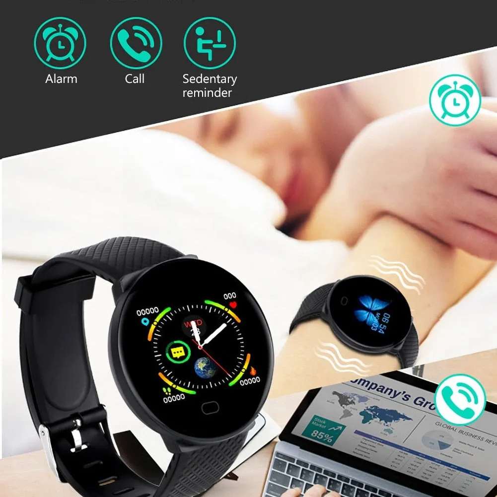 The New D19 Bluetooth Smart Watch (Heart Rate Monitoring, Blood Oxygen Measure and More)