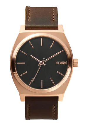 Time Teller - Rose Gold / Gunmetal / Brown