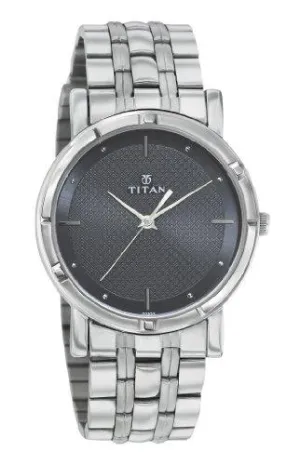 Titan Karishma Analog Black Dial Men's Watch - 1639SM02