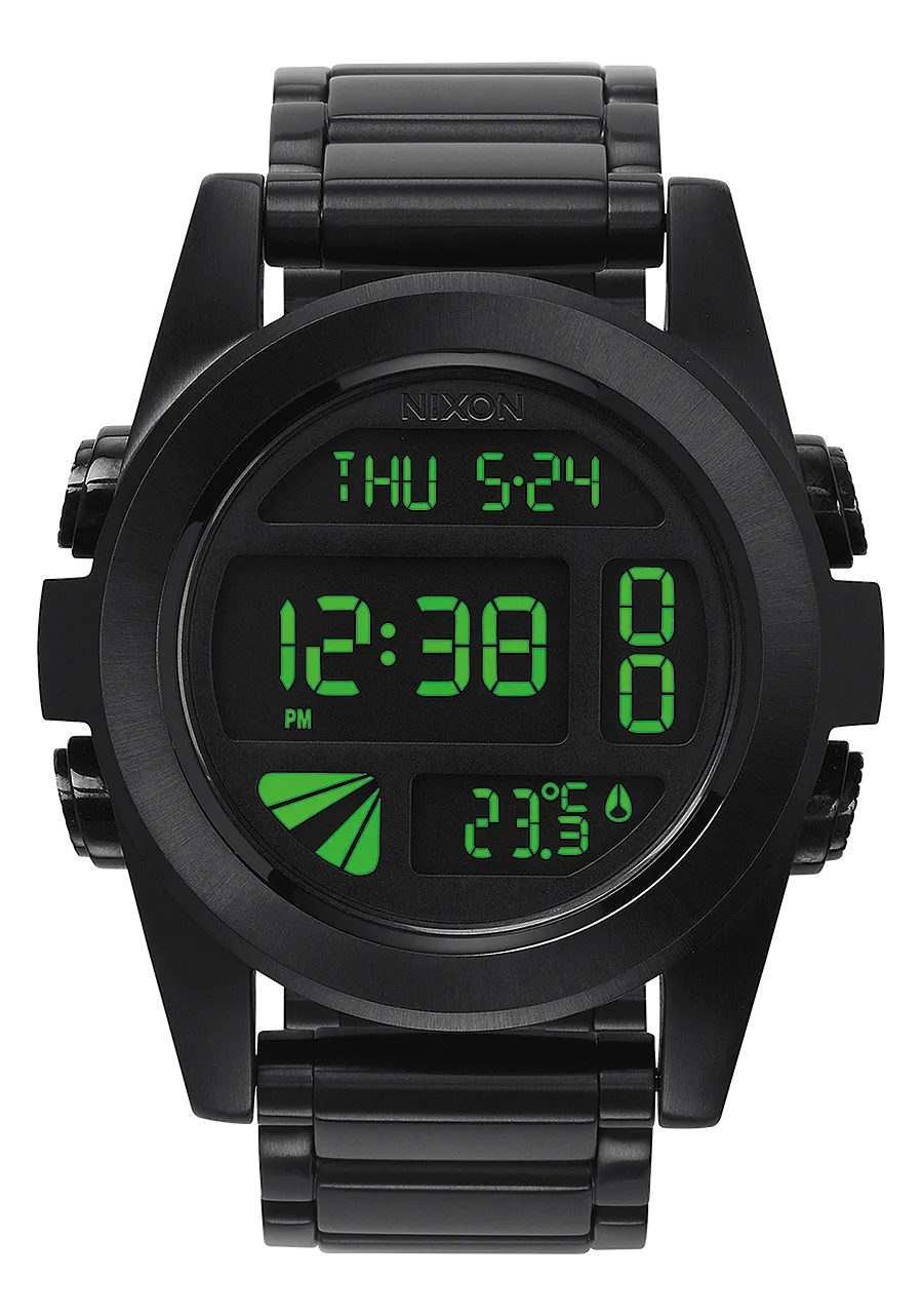 Unit Stainless Steel - All Black / Green