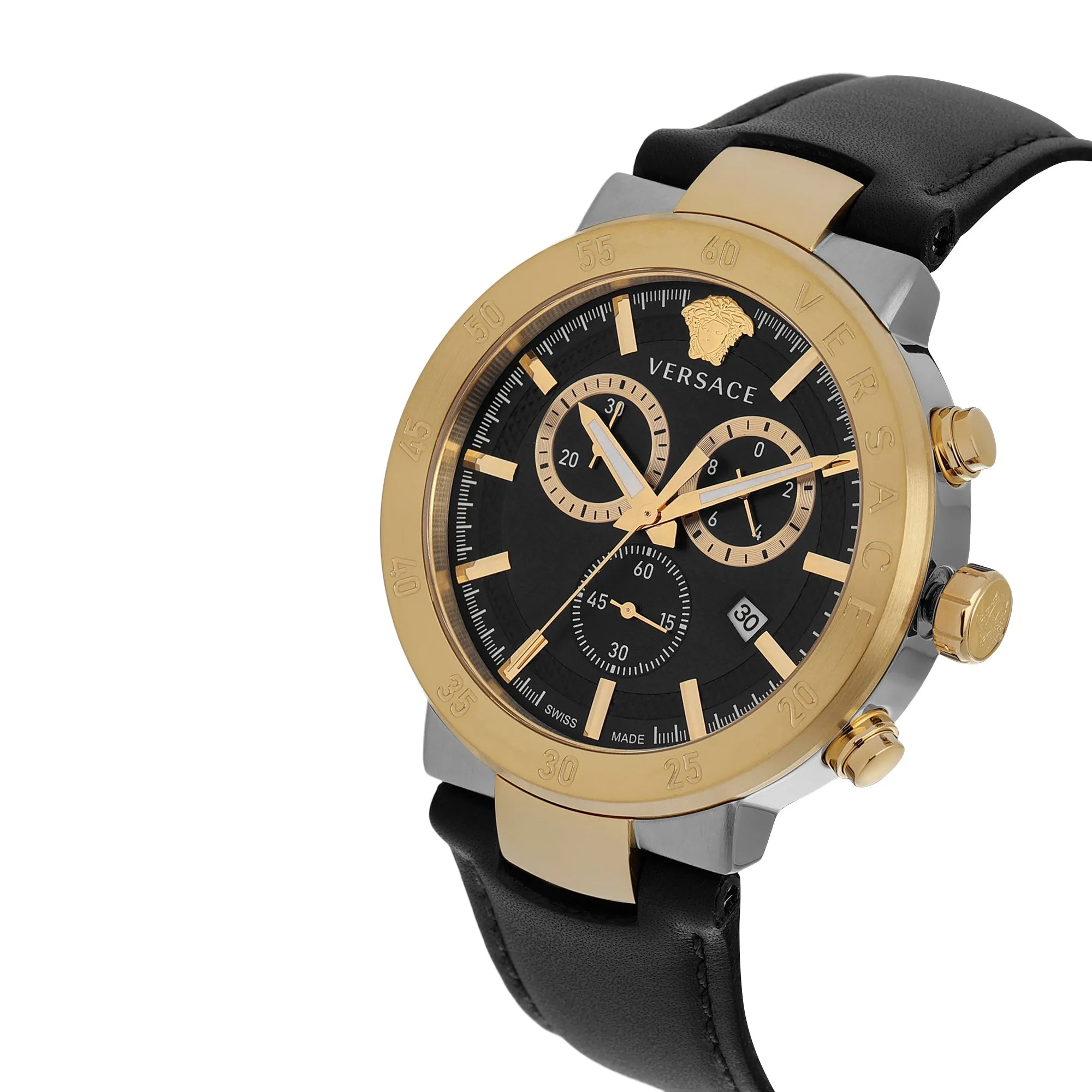 Versace Black Dial Analog Men Watch - VEPY00320