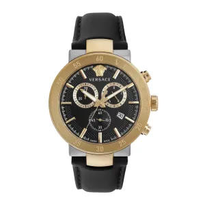 Versace Black Dial Analog Men Watch - VEPY00320