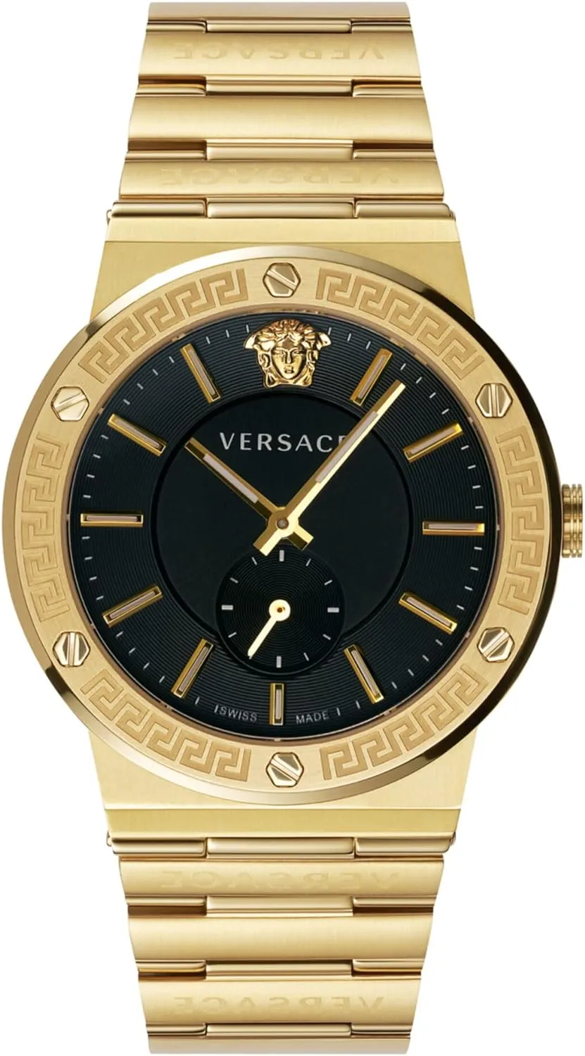 Versace Black Dial Analog Men Watch - VEVI00821