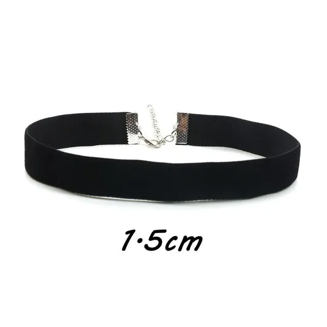 Zoeber fashion bead choker necklace black leather rope muli necklace silver metal bead short bowknot necklace gifts women female